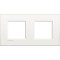 Rama Ornament AIR 2P Living Light Bticino alb LNE4802M2BN