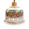 Pendul Ceramica Corund Deco Republic Radacini Laleaua Multicolor E27 60W Handmade. Corp de iluminat autentic, design romanesc