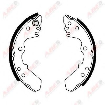 Set saboti frana OPEL FRONTERA A (5_MWL4) (1992 - 1998) ABE C0X011ABE