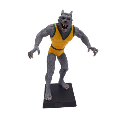 Figurina metalica IdeallStore&amp;reg;, Powerful Manwolf, editie de colectie, lucrat manual, 9 cm foto