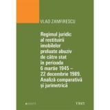 Regimul juridic al restituirii imobilelor preluate abuziv de catre stat in perioada 6 martie 1945 - 22 decembrie 1949 - Vlad Zamfirescu