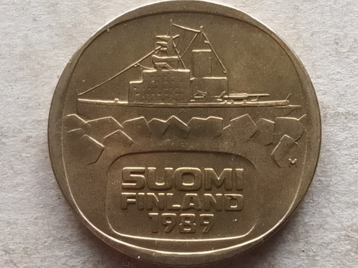 FINLANDA-5 MARKKAA-1989