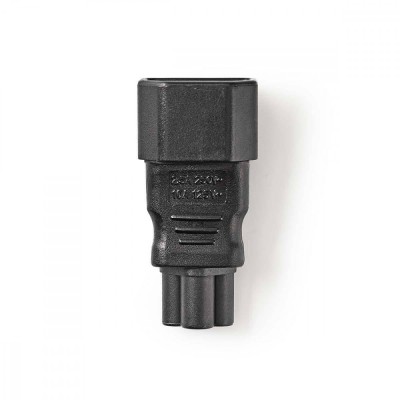 Conector alimentare IEC320-C14 tata - IEC320-C5 mama VALUELINE foto