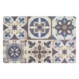 Suport Farfurie din Plastic Gri cu Model Tiles 43.5x28cm, CMCLASS