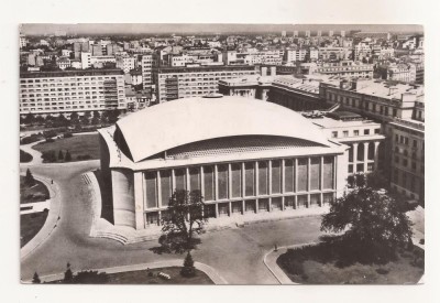 RF66 -Carte Postala- Bucuresti, Piata palatului RPR, circulata 1965 foto