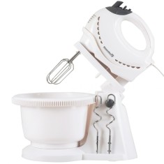 Mixer cu bol rotativ Hausberg HB-3519AB,Capacitate 2L,Putere 300W,Alb foto