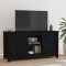 Gossi comoda tv, negru, 103x36,5x52 cm, lemn masiv de pin