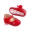Pantofiori rosii din lac cu trandafiras (Marime Disponibila: 3-6 luni (Marimea