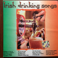 irish drinking songs cd disc selectii muzica folk irlandeza A&A records 2002 VG+