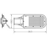 Lampa stradala cu LED 30W SMD 6000K