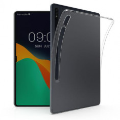 Husa pentru tableta Samsung Galaxy Tab S8 Plus, Kwmobile, Transparent, Silicon, 57132.03 foto
