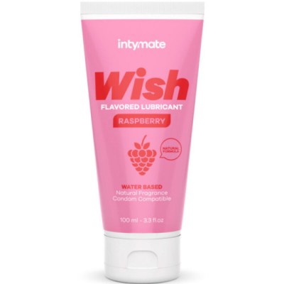 INTIMATELINE INTYMATE - WISH RASPBERRY FLAVORED LUBRICANT 100 ML foto