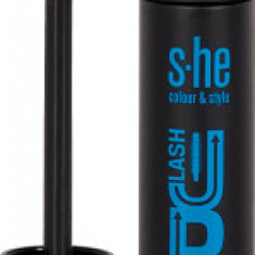 S-he colour&style Lash up mascara Volume&Lifting Waterproof Nr. 171/004, 12 ml