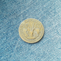 10 Francs 1956 Africa de Vest occidentala franceza