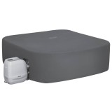 Bestway Husă Gri 230 x 230 x 71 cm PVC și POM 42035740