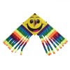 Zmeu Textil Smiley Multicolor 1.1m x 0.44m, Sfoara 40m Inclusa, Baieti/Fete, 3+ Ani