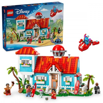 LEGO DISNEY CASA DE PE PLAJA A LUI LILO SI STITCH 43268 foto
