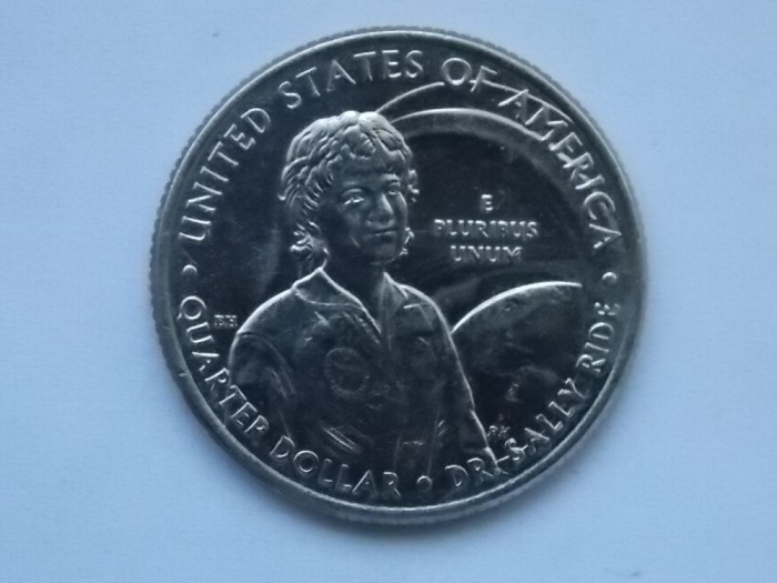 QUARTER DOLLAR 2022 USA-COMEMORATIVA-SALLY RIDE