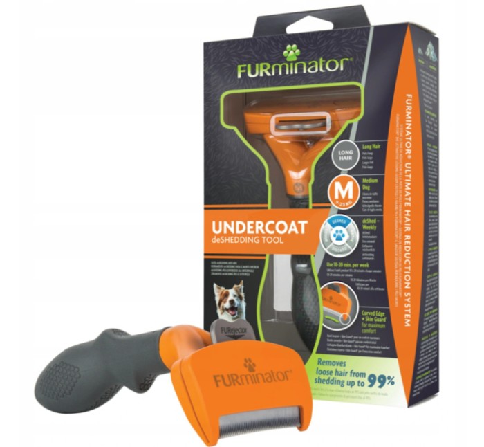 Furminator M Păr lung 9-23 kg