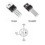 Tranz. mosfet canal n, 800v, 1.5ohm, 5.2a, Oem