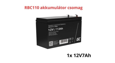Pachet de baterii de &amp;icirc;nlocuire APC APCRBC110 (1x 12V 7Ah) foto