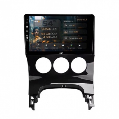 Navigatie Peugeot 3008 5008 4GB RAM Android 13 Quadcore DSP GPS Wi-FI Carplay Android Auto USB Bluetooth Waze Touchscreen 9 inch foto