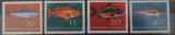 TS24/01 Timbre Bundespost - Pasari nestampilat 1965, Stampilat