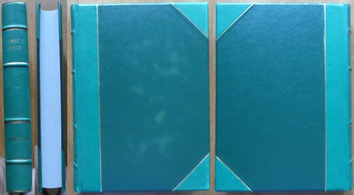 Constantin C. Giurescu, Amintiri, 2000, legatura piele