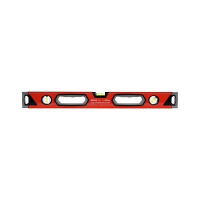 Nivela de aluminiu 600mm, 3 flacoane, precizie 0,5mm/m Yato YT-30071 foto