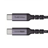 Cablu USB-C tata la USB-C tata 1m 100W 3.1 20V 5A 10Gbps