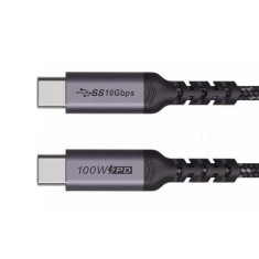 Cablu USB-C tata la USB-C tata 1m 100W 3.1 20V 5A 10Gbps