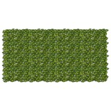vidaXL Ecran de balcon cu frunze Verde și galben 200 x 100 cm 42040672