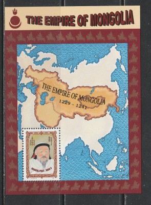 Mongolia 1997 - #702 Imparati Mongoli S/S 1v MNH foto