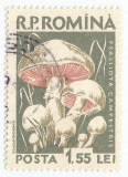 **Romania, LP 457/1958, Ciuperci comestibile, eroare 2, oblit.
