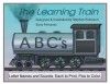 The Learning Train - ABC&#039;s: Letter Names and Sounds. Each to Print. Pics to Color