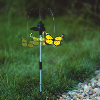 Fluture solar cu mișcare de zbor - 4 culori foto