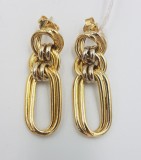 Cercei Aur 18k Vintage, Model Deosebit, 4.3g