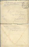 NI766 Plic cu ștampila M kir 300 honv&eacute;d gyalog ezred, 1918, circulat Arad, Feldpost 397