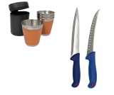 Cumpara ieftin Set 2 Cutite Macelarie Profesionale Otel Inoxidabil Germany Steel + Cadou. Filetat &amp; Spintecare. Durabile, Ascutite, Ergonomice