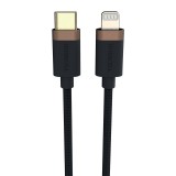 Cumpara ieftin Duracell USB-C cable pentru Lightning 1m (Black)
