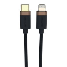 Duracell USB-C cable pentru Lightning 1m (Black)