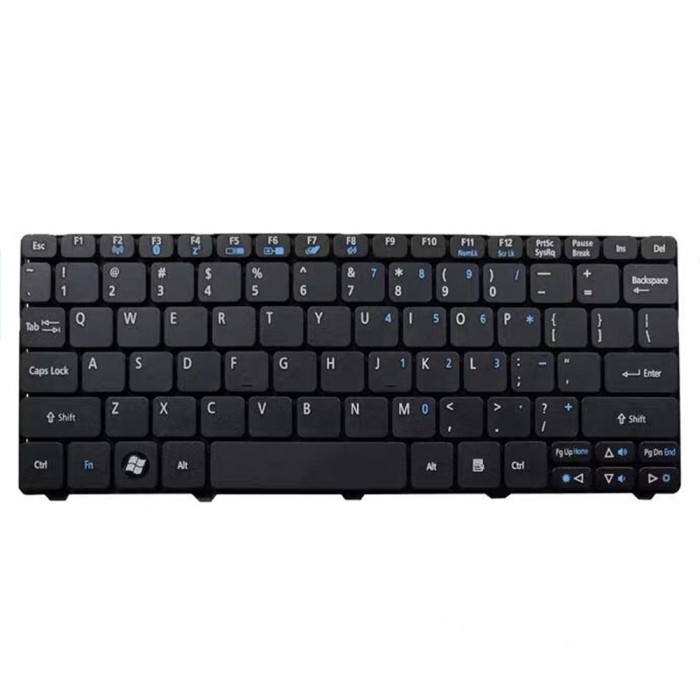 Tastatura laptop, Acer, Aspire One D260, neagra