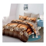 Cumpara ieftin Lenjerie de Pat Bumbac Finet, 6 Piese, Pat Dublu - CPL258