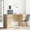 VidaXL Birou cu sertar Stejar sonoma 140 x 49 x 76 cm Lemn compozit 3328509