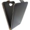 Husa flip neagra (interior bej) pentru Allview P6/P6 Quad