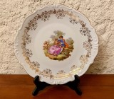 PLATOU/ FARFURIE DIN PORTELAN FIN- SCENA FRAGONARD D26,5CM