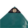 Prelata PVC, 650 g/m&sup2;, verde, impermeabilă, rezistentă, 3.5 x 8m (28m&sup2;)