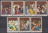 Guineea Ecuatoriala 1973 - Crăciun - Picturi de Carvajal, Weyden, Jordan, s.a. , MNH