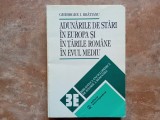 ADUNARILE DE STARI IN EUROPA SI TARILE ROMANE IN EVUL MEDIU-GHEORGHE I. BRATIANU, 1996