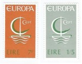 |Irlanda, Europa CEPT, 1966, MNH